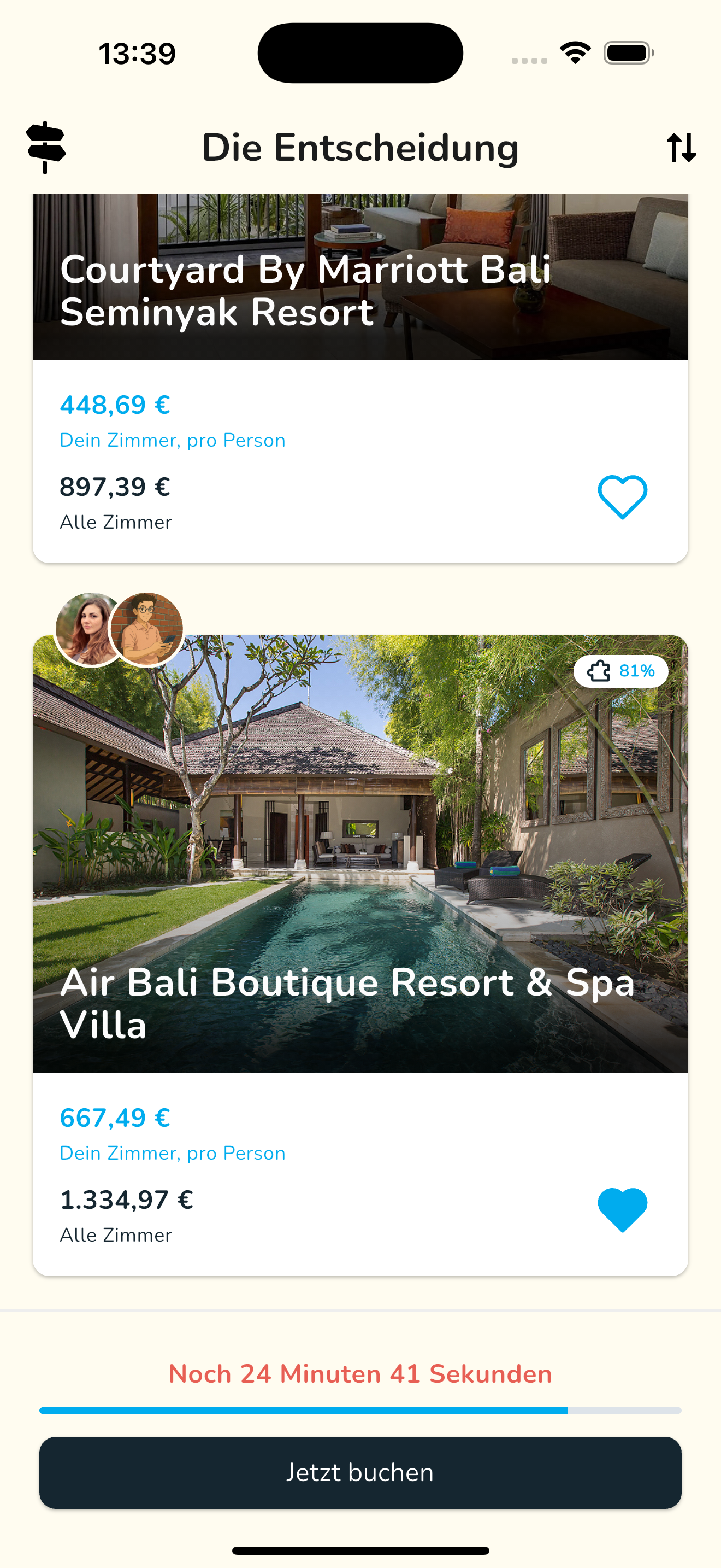Yourny App - Ranking