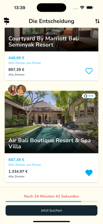 Yourny App - Ranking
